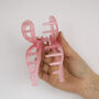 Pink Bow Hair Claw Clip, thumbnail 5 of 7