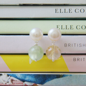 Pearl Drop Earrings, 8 of 11