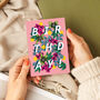 Birthday Floral Type Card, thumbnail 2 of 2