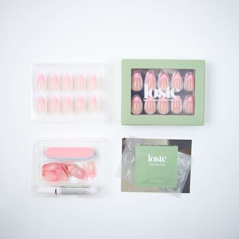 Loste Reusable Press On Nails Gift Set: Princess Energy, 4 of 5