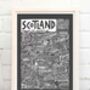 Scotland Landmarks Print, thumbnail 7 of 11
