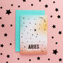 Aries Star Sign Constellation Birthday Card, thumbnail 2 of 7