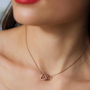 Entwined Heart Necklace, 2 of 12