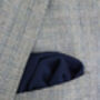 Handmade 100% Polyester Knitted Tie In Navy Blue, thumbnail 5 of 7