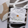 Organic Cotton ‘Little Pumpkin’ Baby Grow, thumbnail 5 of 5