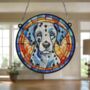 Dalmatian Stained Glass Effect Suncatcher, thumbnail 5 of 6