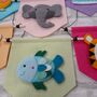 Cute Handmade Banner With Character, thumbnail 3 of 11