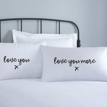 Love You Pillowcase Set, 2 of 2