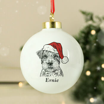 Personalised Dog Breed Christmas Bauble, 5 of 12