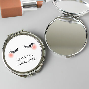 Personalised Personal Compact Mirror, 2 of 4
