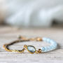 Blue Topaz And Aquamarine Bracelet, thumbnail 1 of 12