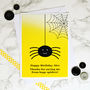 'Spider Catcher' Personalised Birthday Card, thumbnail 3 of 3