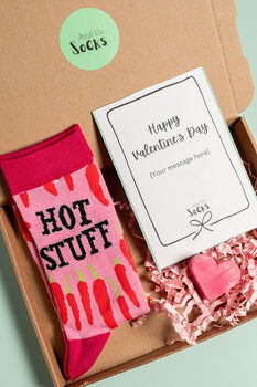 Hot Stuff Chillis Valentines Day Letterbox Giftbox, 2 of 2