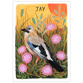 Jay Bird Art Print, 4 of 7