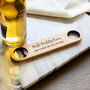 Personalised Best Dad Ever Bottle Opener Gift, thumbnail 1 of 6