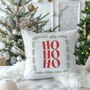 “Ho Ho Ho” Christmas Cushion, thumbnail 3 of 3
