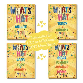 'What’s That??!!' Personalised Storybook – A Joyful Mummy And Child Adventure, 2 of 11
