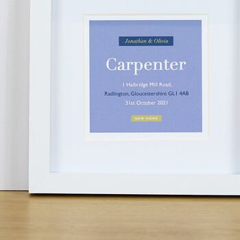 Personalised New House Gift Mini Print, 3 of 5