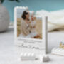 Personalised Mummy And Daughter Photo Block Keepsake, Mother's Day And Birthday Gift For Mum, thumbnail 9 of 12