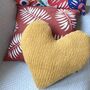 Knitting Pattern Big Heart Cushion, thumbnail 1 of 2
