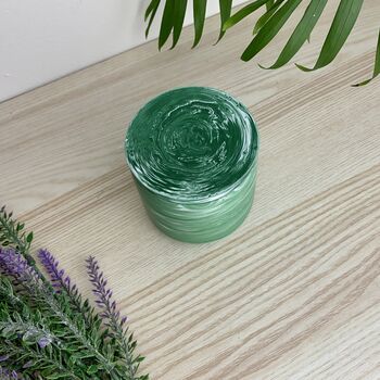 Smooth Emerald Green Storage Pot With Lid, 5 of 7