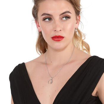 925 Sterling Silver Luna Pendant, 3 of 6