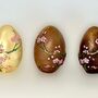 Solid Chocolate Cherry Blossom Easter Egg, thumbnail 1 of 4