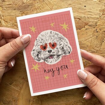 Hey You Dog Valentine / Love You Card, 2 of 4