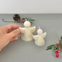 White Christmas Angel Candle And Christmas Decoration, thumbnail 11 of 11