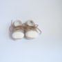 Hand Crochet Leather Laced Baby Shoes, thumbnail 6 of 7