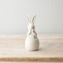Cute Ceramic Bunny Inside An Egg, thumbnail 2 of 2