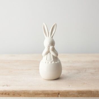 Cute Ceramic Bunny Inside An Egg, 2 of 2