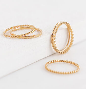 Mhoho And Co Stacking Rings, 4 of 11