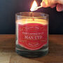 Personalised Football Gift Candle, thumbnail 6 of 9