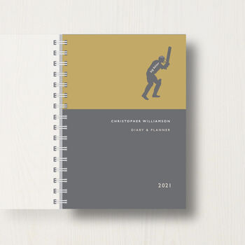 Personalised 2024 Diary For Cricket Lovers, 6 of 8