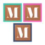 Personalised Solid Copper Monogram Coaster, thumbnail 3 of 6