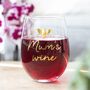Mum's Wine Glass, thumbnail 1 of 4