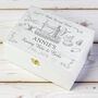Personalised Sewing Kit White Wooden Keepsake Box, thumbnail 1 of 5