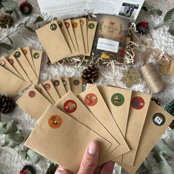 24 Wildflower Seeds Christmas Countdown Advent Calendar, 5 of 8