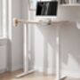 Gino Mini Height Adjustable Desk, thumbnail 2 of 9
