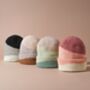 Personalised Ombre Knitted Winter Hat, thumbnail 3 of 9