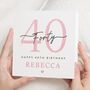 40th Birthday Card For Daughter Or Friend, thumbnail 1 of 7