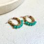 Wrapped Creole Hoops, thumbnail 4 of 5