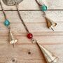 Hand Of Fatima Indian Bells Wind Chime, thumbnail 7 of 10