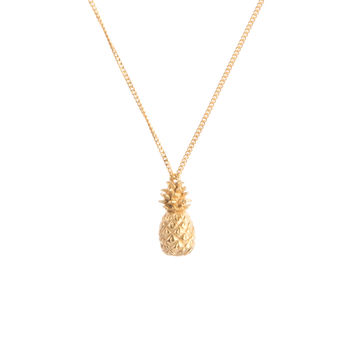 Pineapple Necklace By Louise Wade | notonthehighstreet.com