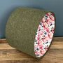 Camilla Tussock Green Tweed Floral Lined Lampshades, thumbnail 7 of 7