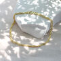 9ct Yellow Gold Twist Curb Chain Bracelet, thumbnail 1 of 5