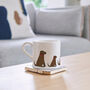 Chocolate Labrador Dog Walking Socks, thumbnail 8 of 12