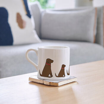 Chocolate Labrador Dog Walking Socks, 8 of 12