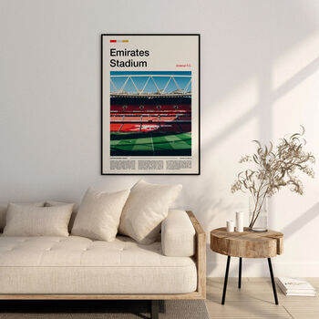 Arsenal Print Emirates Stadium, 7 of 9